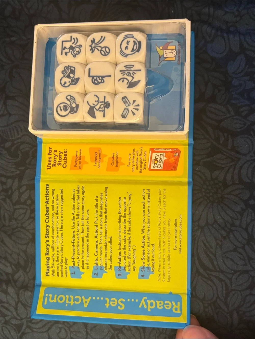 Actions Game - Blue